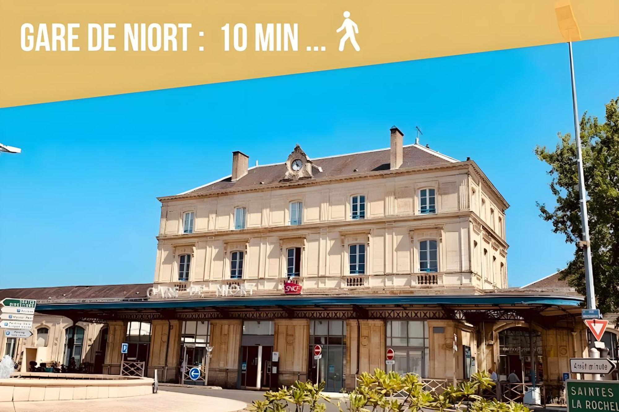 Le Gatsby Niortais - Home Homy Buitenkant foto